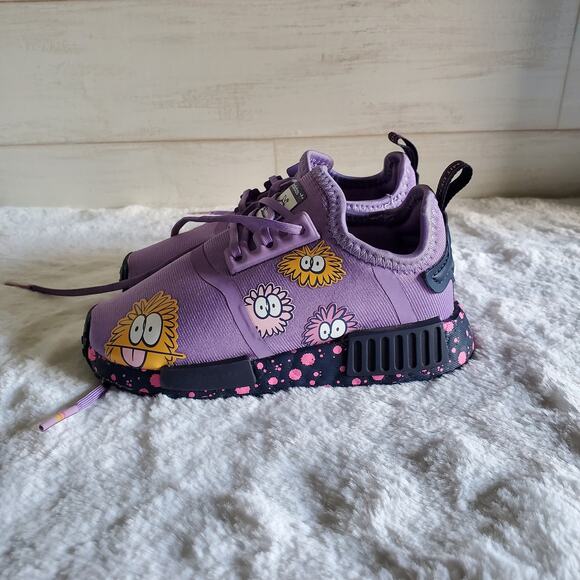 Adidas Originals X Kevin Lyons NMD R1 Kids Sneakers - Picture 2 of 7